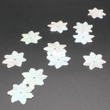 Snowflakes, Fabric, 200 per bag