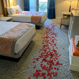 Red Silk Rose Petals, Value Pack 1000 Petals