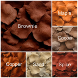 Silk Rose Petals Sample, 12 petal pack