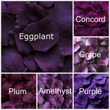 Silk Rose Petals Sample, 12 petal pack