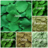 Silk Rose Petals Sample, 12 petal pack
