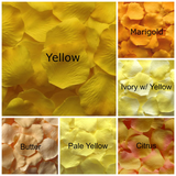 Silk Rose Petals Sample, 12 petal pack