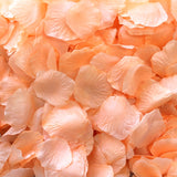 Peach Aisle Rose Petals, 500 petals