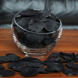 Black Silk Rose Petals, 100 petals