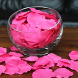 Hot Pink Silk Rose Petals, 100 petals