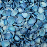 Freeze Dried Rose Petals - Blue dyed