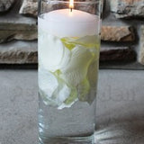 Floating Ivory Silk Rose Petals, 100 petals