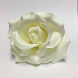 Silk Rose Heads, Artificial Flowers, 12 pieces