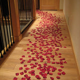 Red Silk Rose Petals, Value Pack 1000 Petals