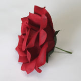 Silk Rose Heads, Artificial Flowers, 12 pieces