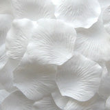 White Silk Rose Petals, Value Pack 1000 Petals