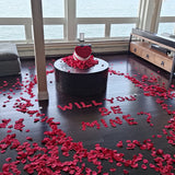 Romance 3000, Red Rose Petals, Silk