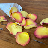 Freeze Dried Rose Petals - Tequila Sunrise