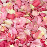 Rose Petals, Real Freeze Dried Pink Petals for Pathways, 70 cups