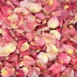 Rose Petals, Real Freeze Dried Pink Petals for Pathways, 70 cups