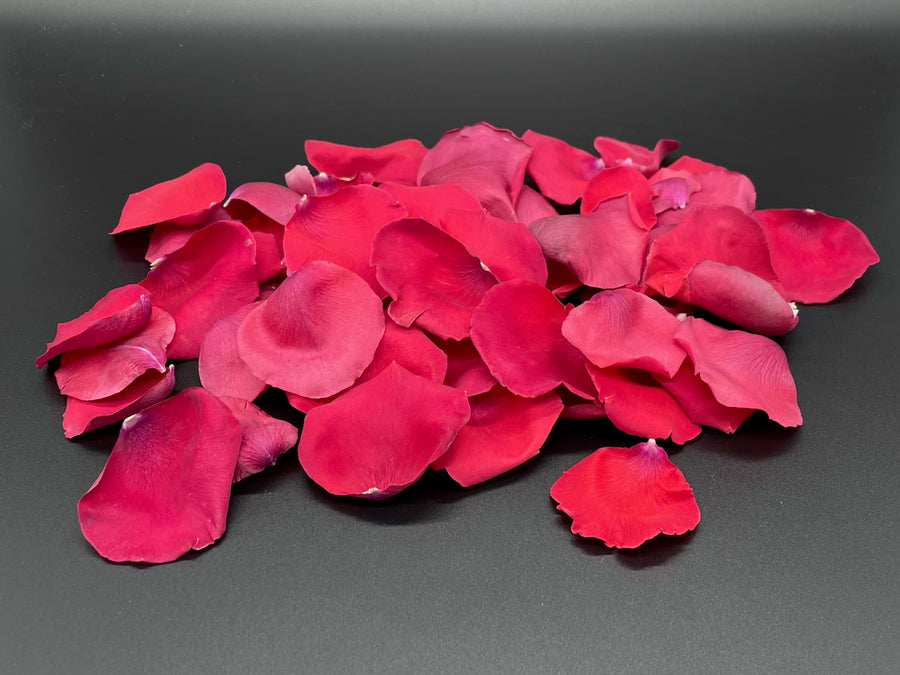 Crimson Bouquet Preserved Freeze Dried Rose Petals