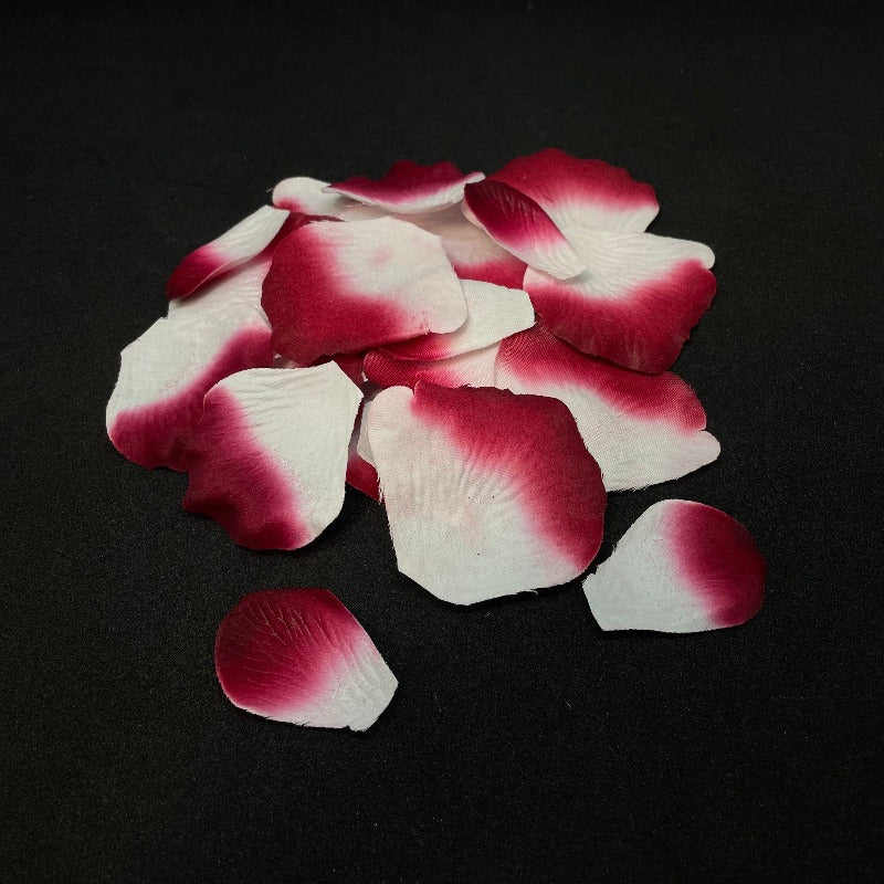 Wild Cherry Silk Rose Petals, 100 count