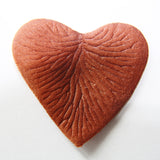 Terracotta Heart Shaped Silk Rose Petals
