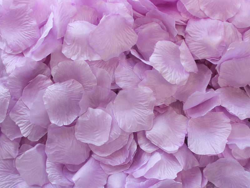 Lavender Aisle Rose Petals, 500 petals