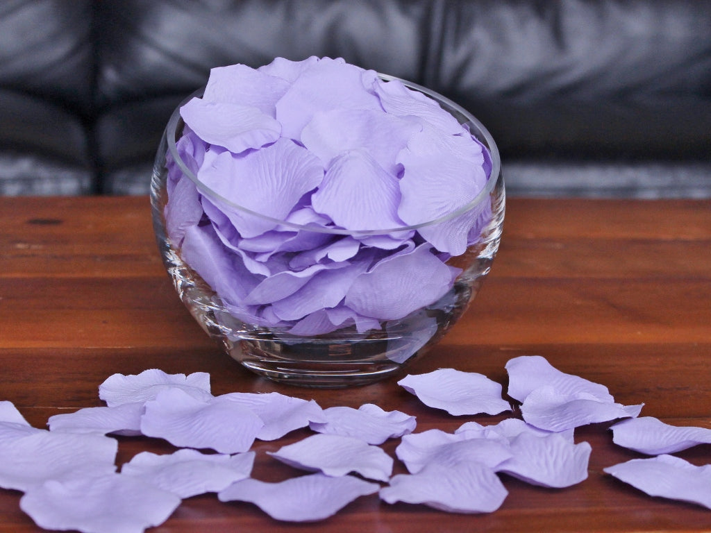 Lavender Silk Rose Petals, 100 petals Petal Garden, Inc.