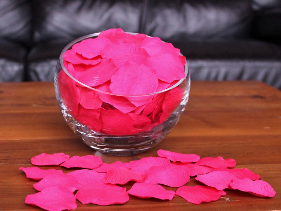 Punch Silk Rose Petals, 100 petals