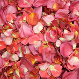 Rose Petals, Real Freeze Dried Pink and Orange Petals for Pathways, 70 cups