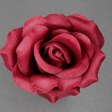 Silk Rose Heads, Artificial Flowers, 12 pieces