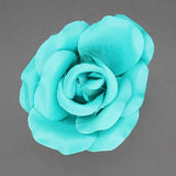 Silk Rose Heads, Artificial Flowers, 12 pieces