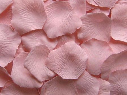 Blush Silk Rose Petals, Value Pack 1000 Petals