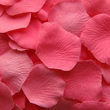 BubbleGum Silk Rose Petals, 100 petals
