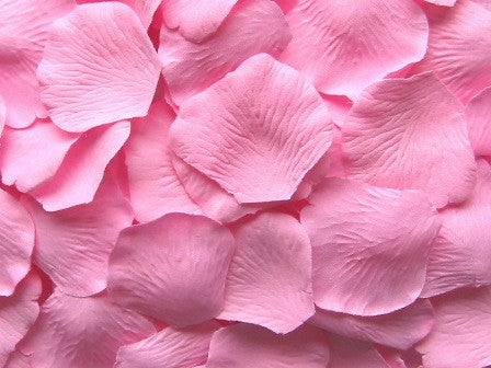 Cotton Candy Silk Rose Petals, 100 petals