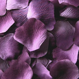 Grape Silk Rose Petals, 100 petals