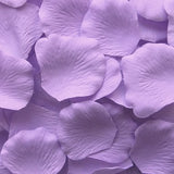 Floating Lavender Silk Rose Petals, 100 petals