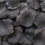 Pewter Silk Rose Petals, 100 petals
